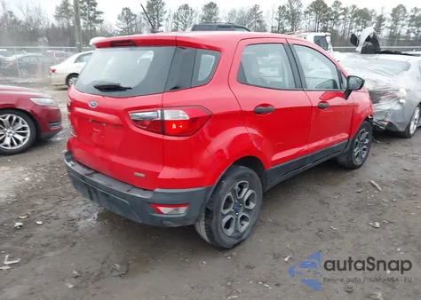 2019 Ford Ecosport S from USA, damaged, VIN MAJ3S2FE7KC294607